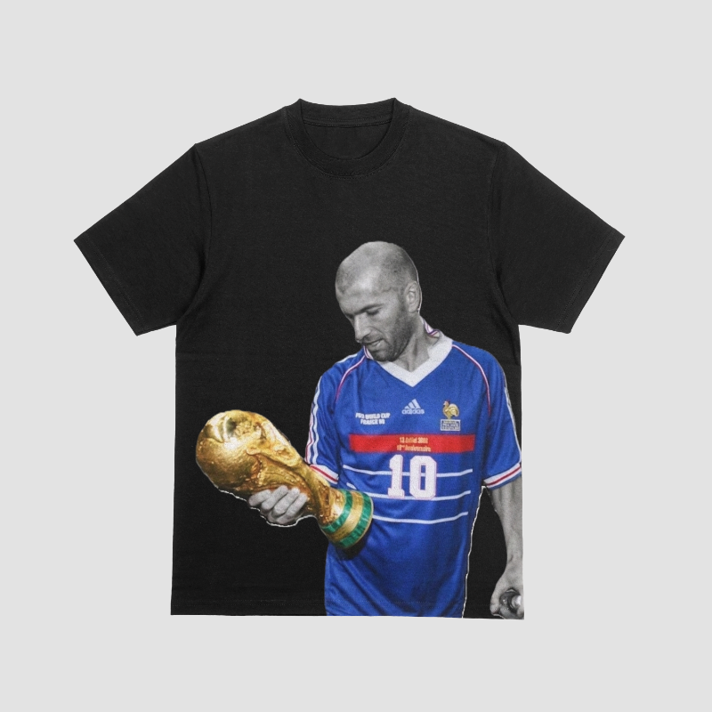 Zinedine Zidane — Legends XI Tee (Black)